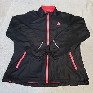 RBX Performance Black Pink Full Zip Windbreaker XL
